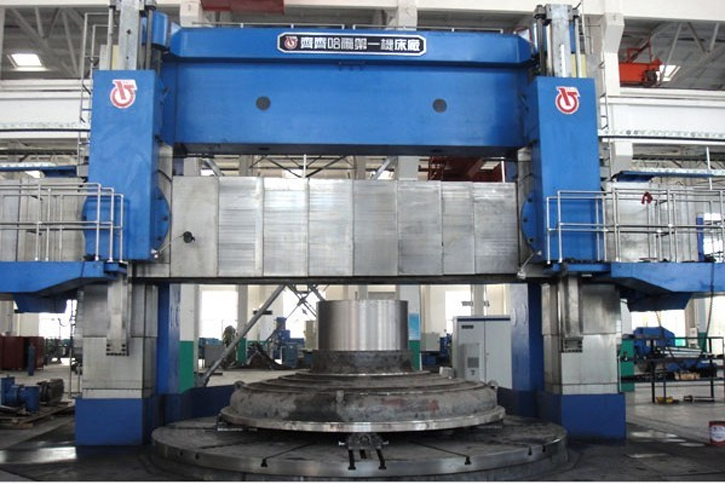 偉華機(jī)械5M重型大立車(chē)加工